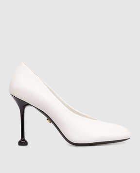 Babe Pay Pls White leather shoes 211927KO