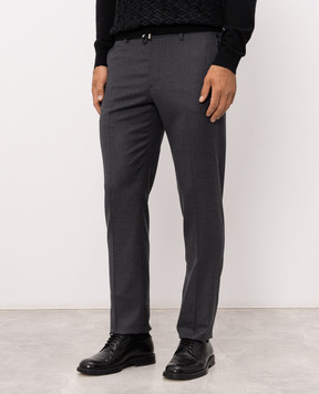 Stefano Ricci Gray wool pants M1T80A0003W610