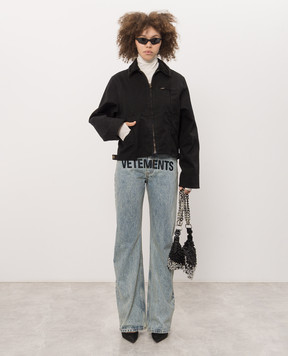 Vetements Black denim jacket MH27JA255B