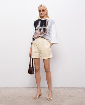Calcaterra Yellow shorts P13616