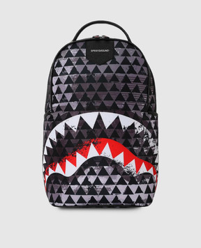 Sprayground Kahuku Niho Mano Children's Gray Backpack 910B8885NSZ