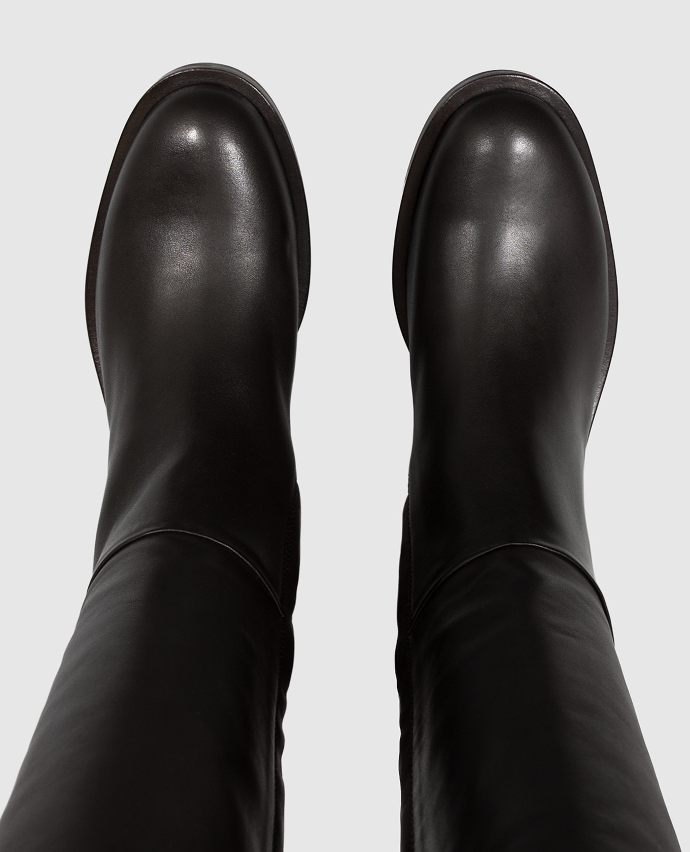 Dark brown leather boots Doucal's 4