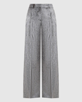 Peserico Green corduroy pants A0483501597