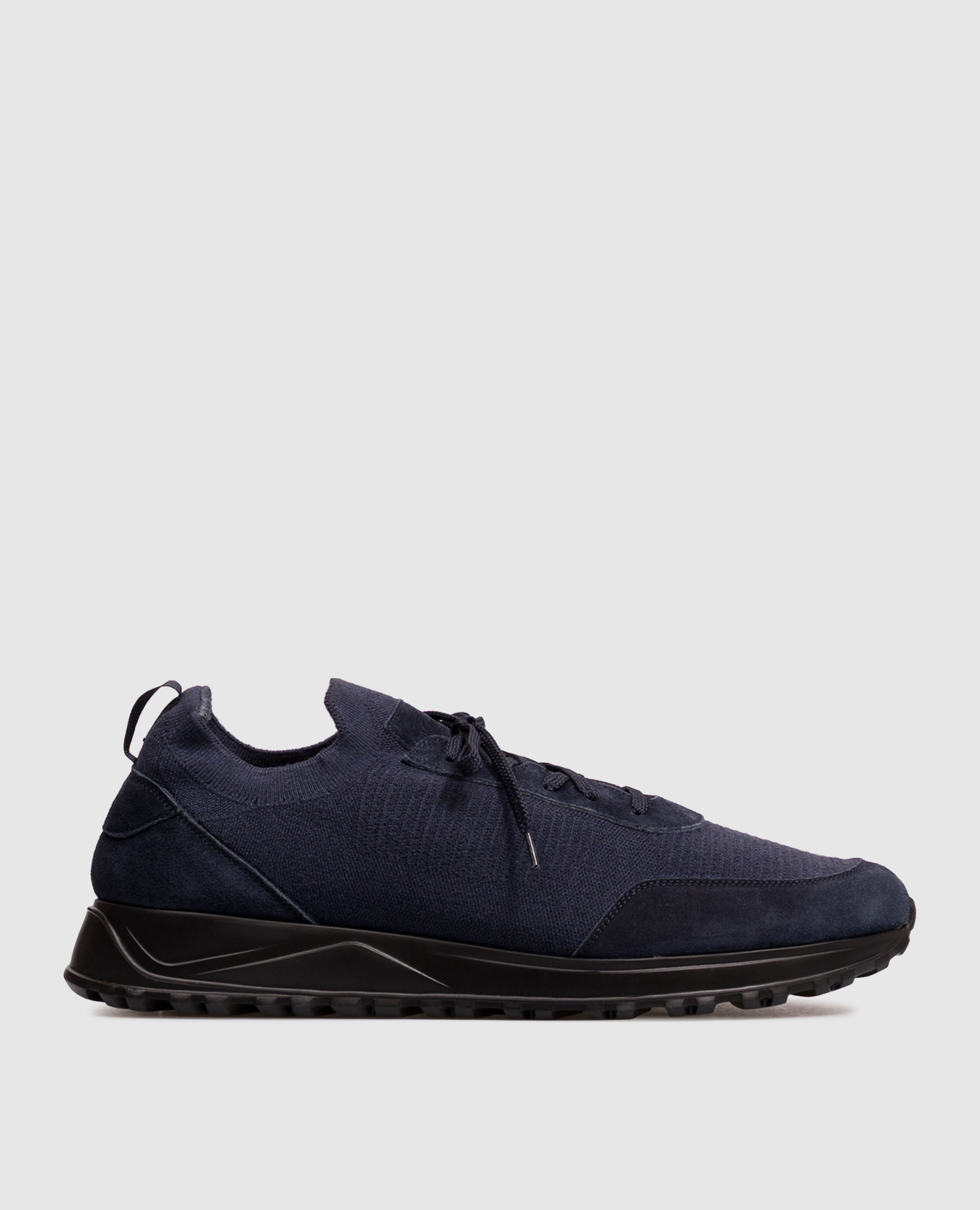 Blue combination sneakers