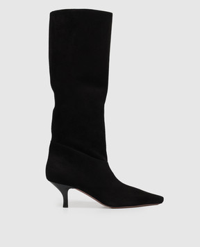 Paris Texas Black suede boots PX2038XSA04