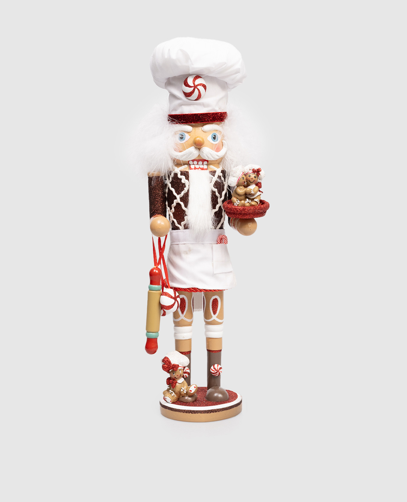 

Brown Hollywood Ginderbread Chef-Nutcrackers Figurine Kurt Adler