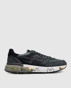 Premiata Mick 0.1 blue combination sneakers MICK01