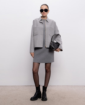 Fabiana Filippi Gray wool jacket CTD216F196M261