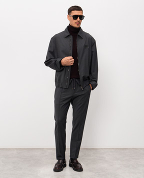 Dolce&Gabbana Gray pants with wool GYACETGK306