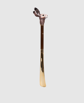 Pasotti Brown Hare shoe horn PFPEXXK67