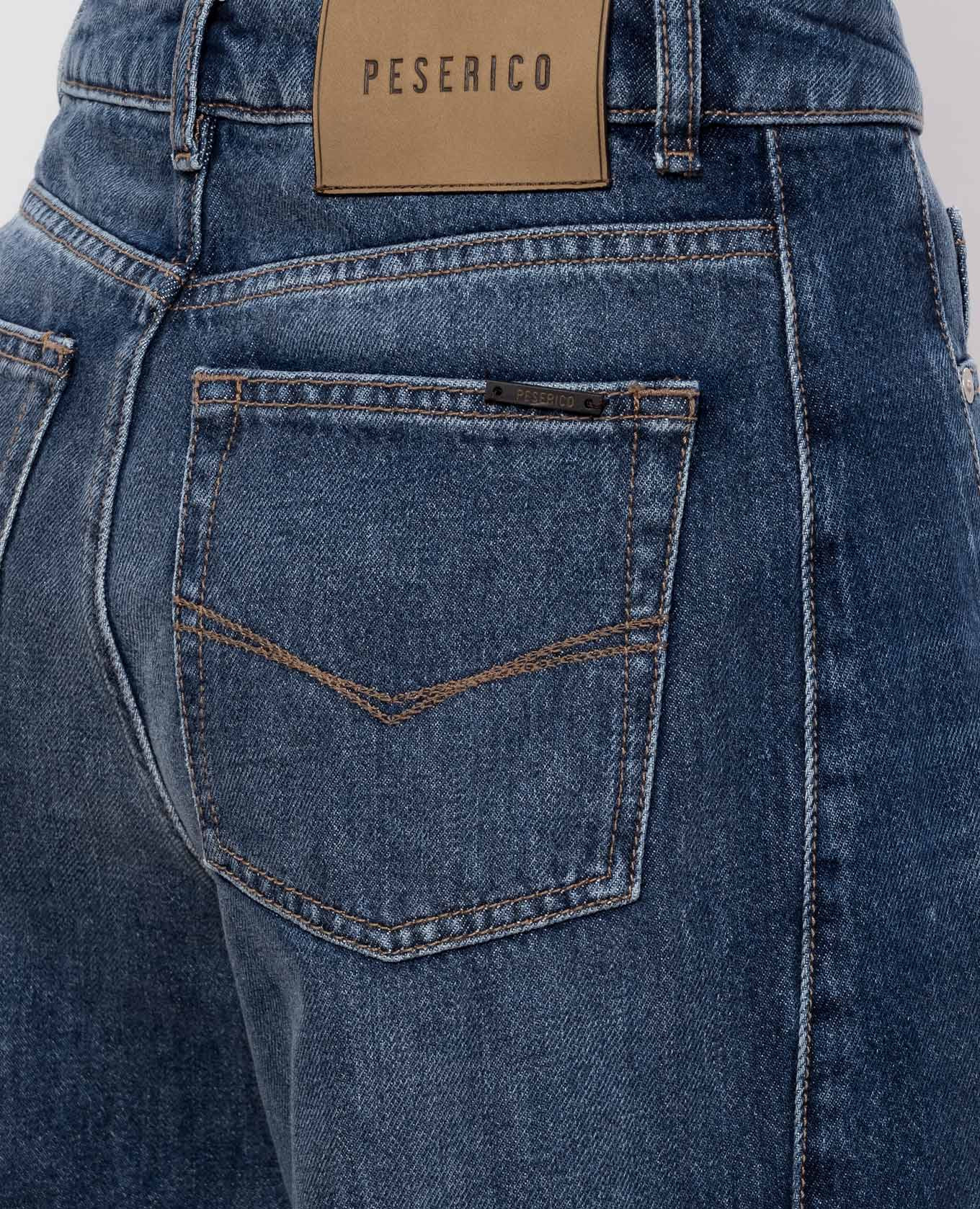 Blue jeans with a worn effect Peserico 5