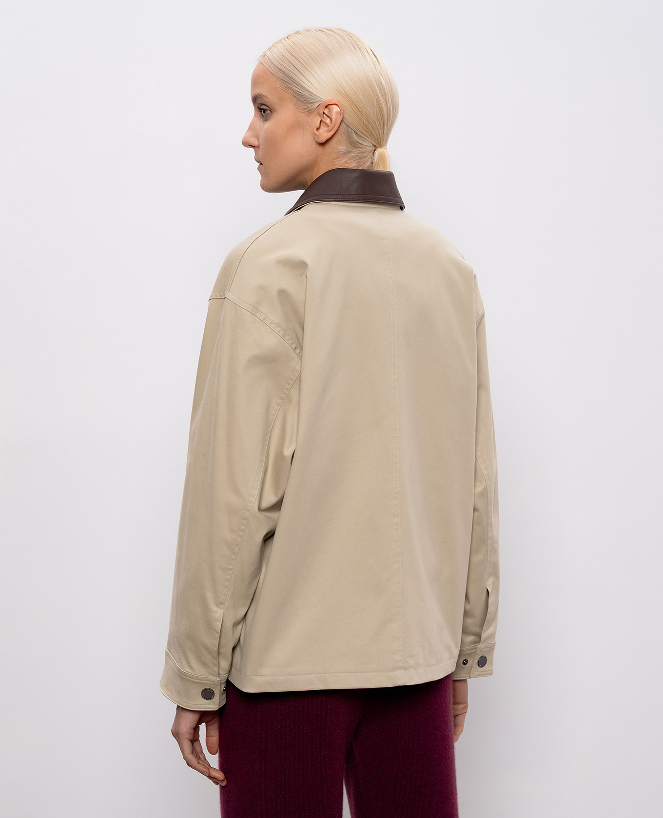 Oriente beige jacket Simonetta Ravizza 4