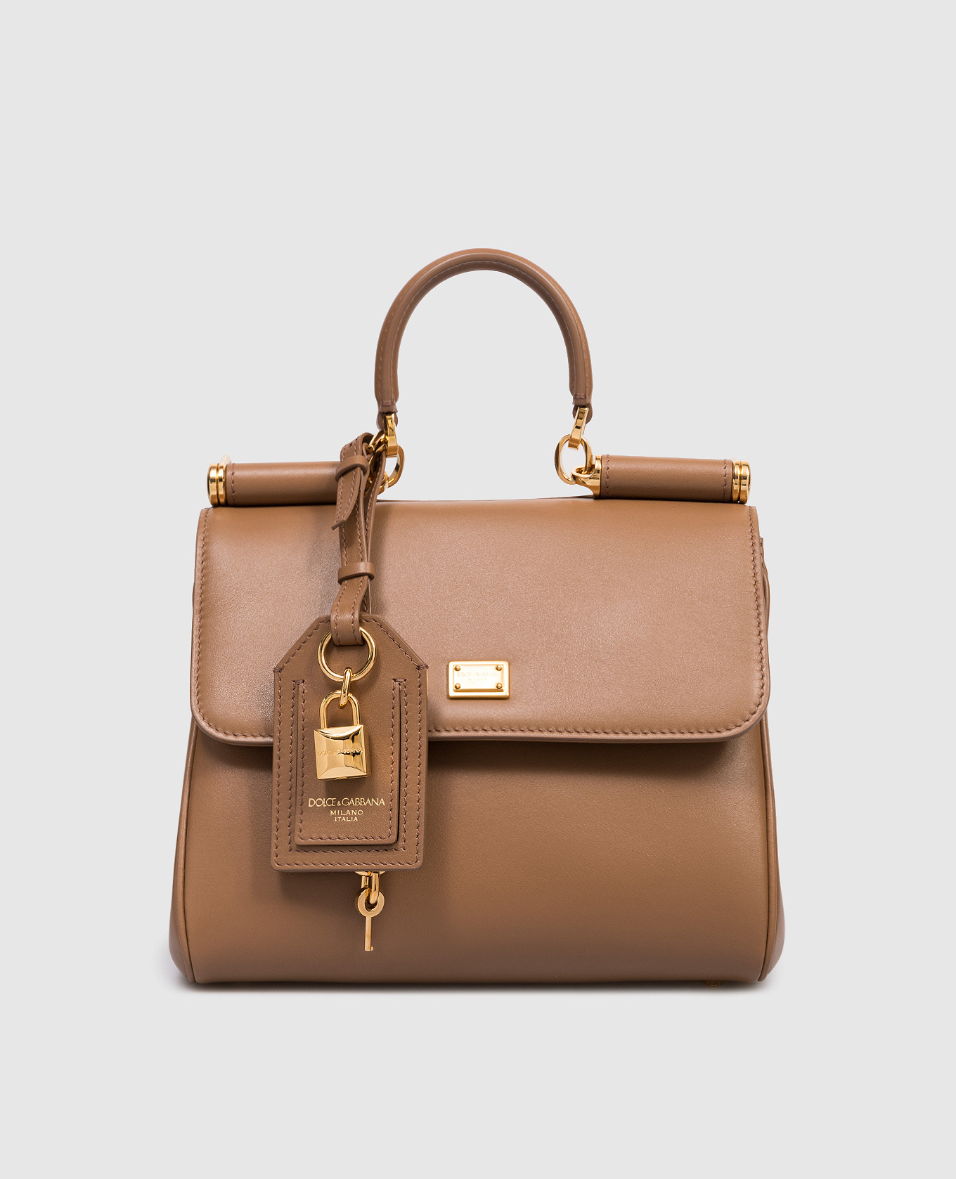 

Brown leather bag My Sicily Dolce&Gabbana