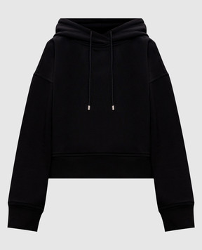 Max Mara Sportmax Black hoodie LOGAN SPDSLOGAN