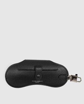 Dolce&Gabbana Black leather glasses case BP3477A0370