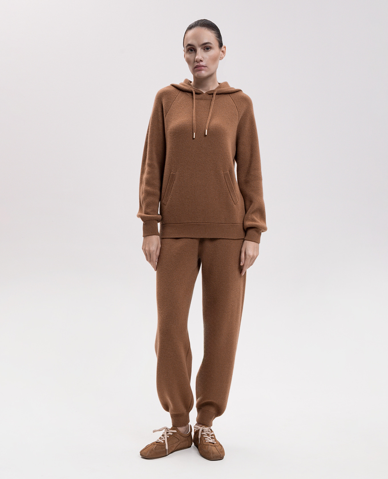 Brown cashmere tracksuit Babe Pay Pls 3