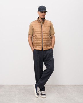 Herno Blue reversible down vest PI001320U12020Z