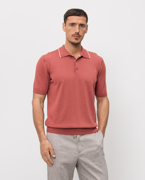 Peserico Pink polo R59476F149173N