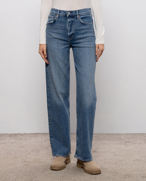 AGOLDE Ren blue jeans with a faded effect A3111895