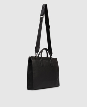 Gianni Chiarini Black leather briefcase FLORENCE BSUB18193GRNCRV