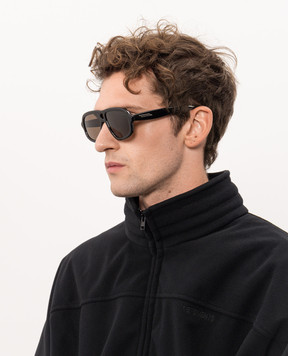 Bottega Veneta Sophia Ribbon Black Sunglasses A009A1V2Q30
