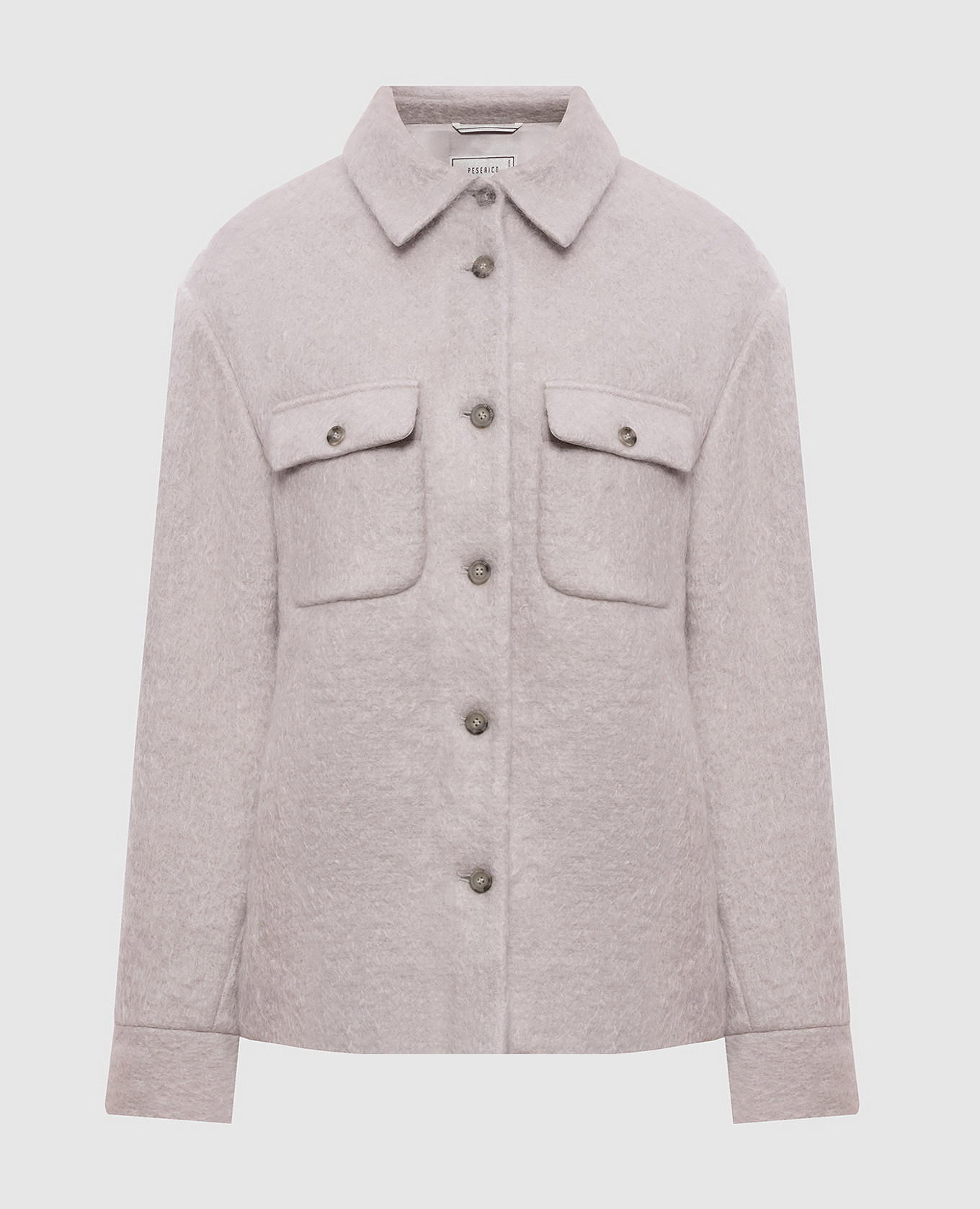 Gray jacket with wool