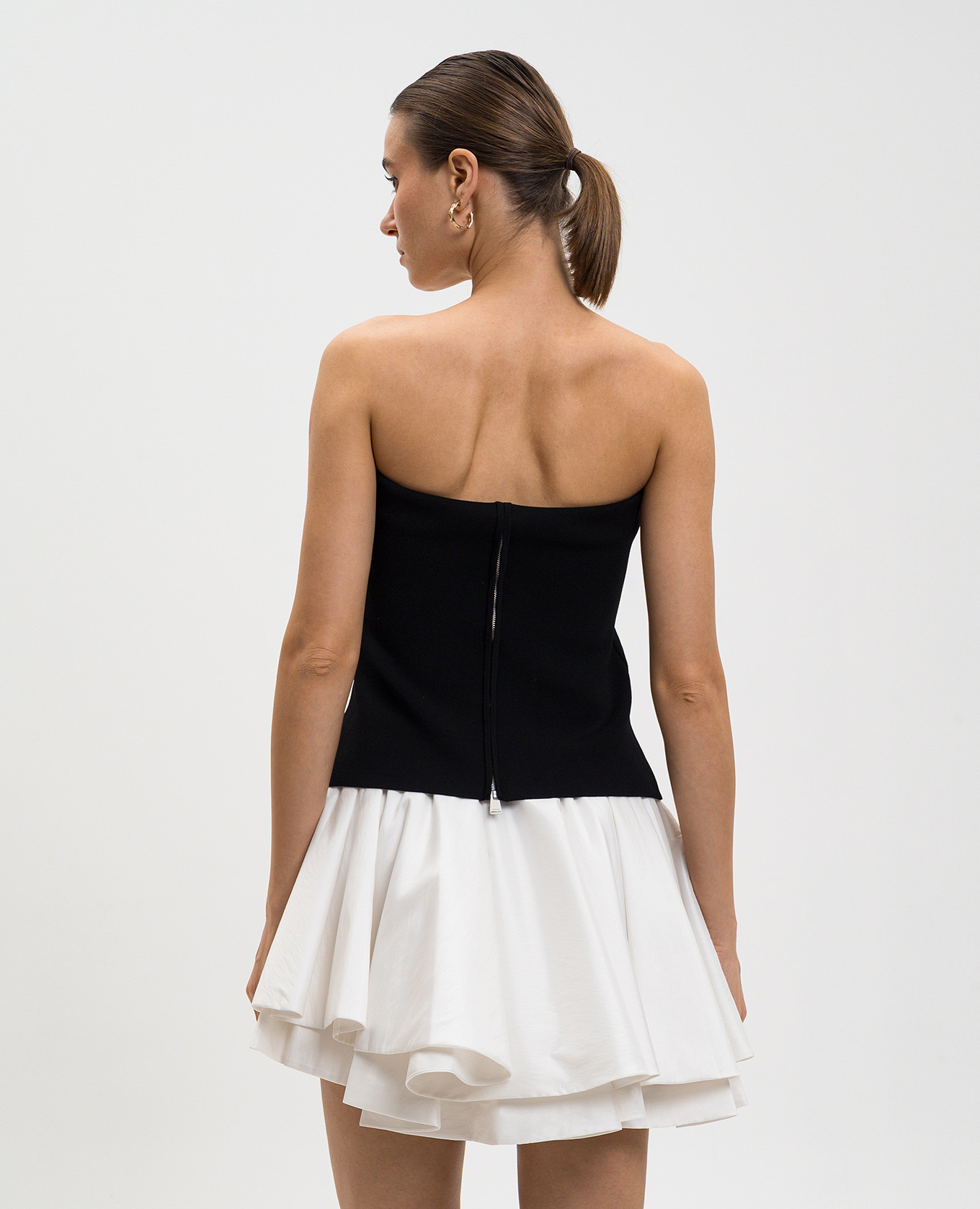 

Isabelle black layered dress Simkhai