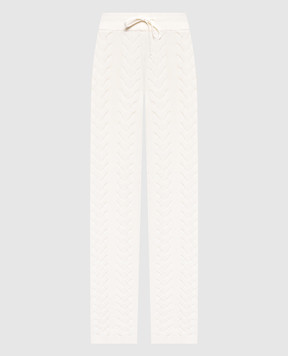 Fusalp ELWENA ivory wool and cashmere trousers K1506