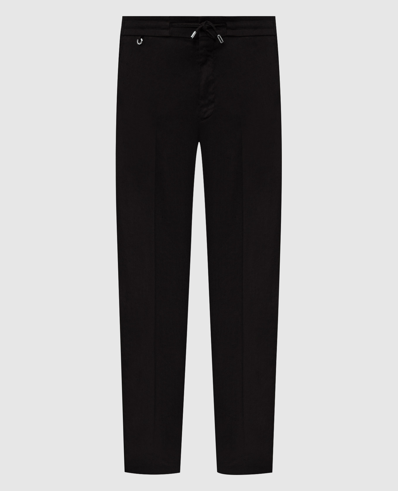 Black linen pants