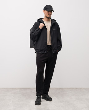 Dolce&Gabbana Black joggers with logo GVS2HZG7PZG