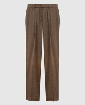 Marco Pescarolo Brown Zeza pants ZEZAD5429
