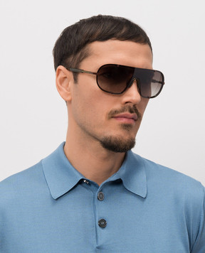 Dries Van Noten Brown sunglasses with gradient effect DVN216C5SUN