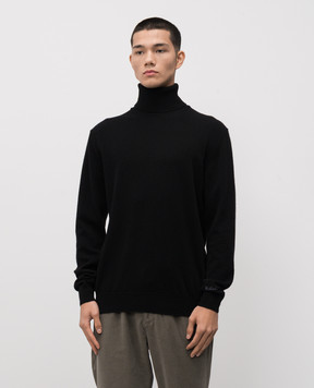 Woolrich Black wool golf CFWOKN2001MRUF0469