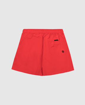 Diesel Children's red swimming shorts Midit J02699KXBPB