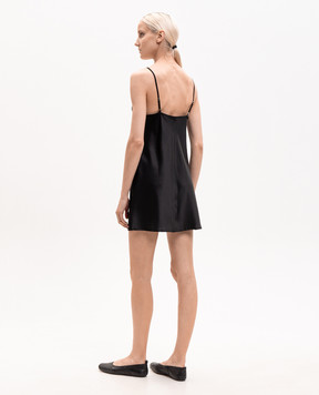 Dore & Rose Black silk nightgown PREMIUMSILKSLIPDRESS