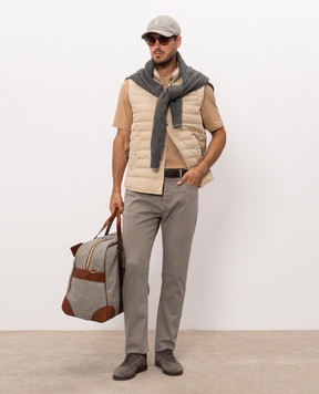Brunello Cucinelli Khaki jeans M277PX1290