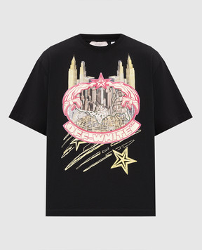 Off-White Big Frame World Black T-Shirt 44MAA120Z26J002