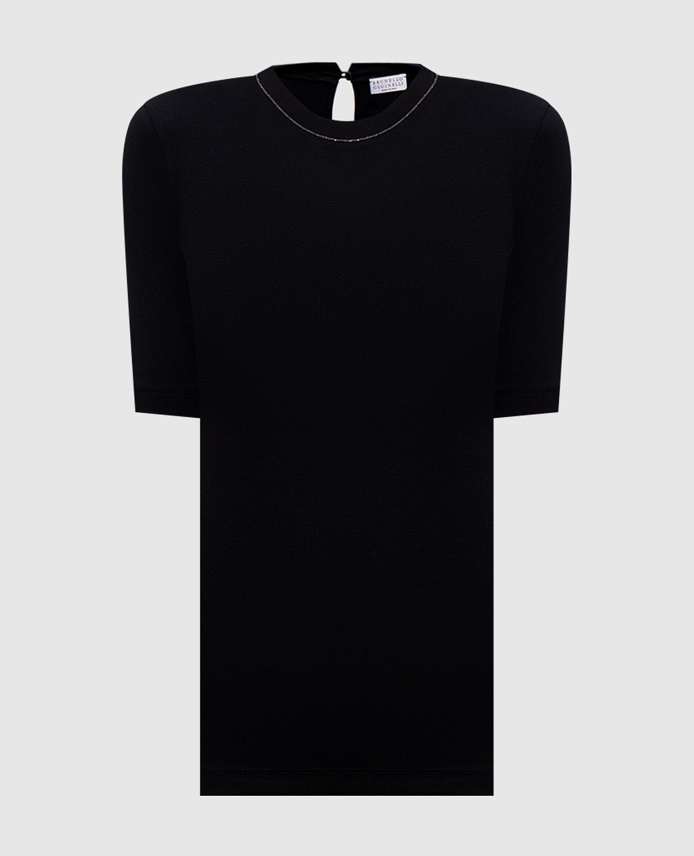 Black top with monil chain
