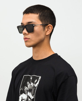 Alexander McQueen Black sunglasses with logo 841552J0749