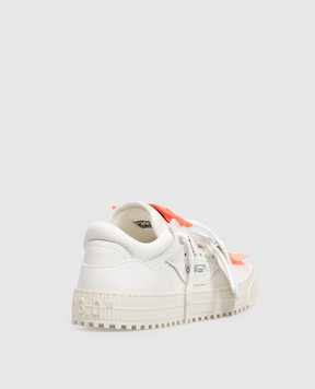 Off-White White 3.0 Court combo sneakers with branded patches W28EC9L001