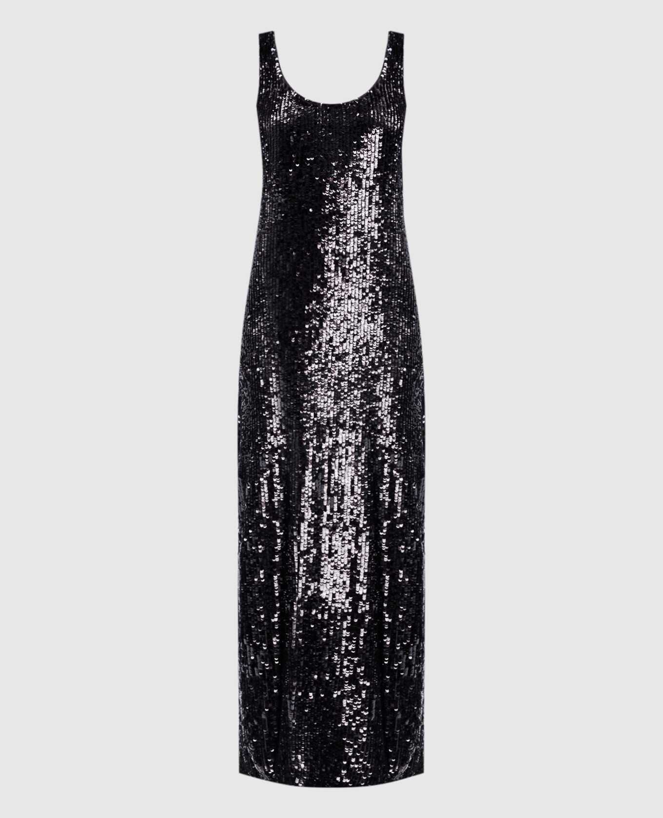 Bex black sequin maxi dress
