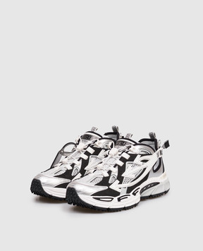 Off-White Be Right Back grey combination sneakers with applique OMIA29SS26FAB001
