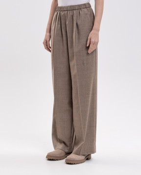 Peserico Beige wool pants P0480904463