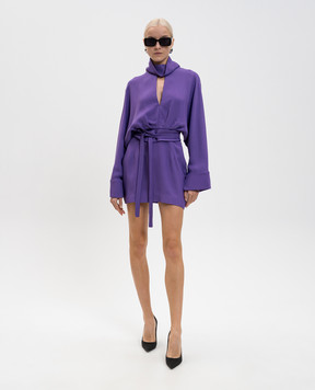 16Arlington Ettora purple mini dress DMN671AW2502