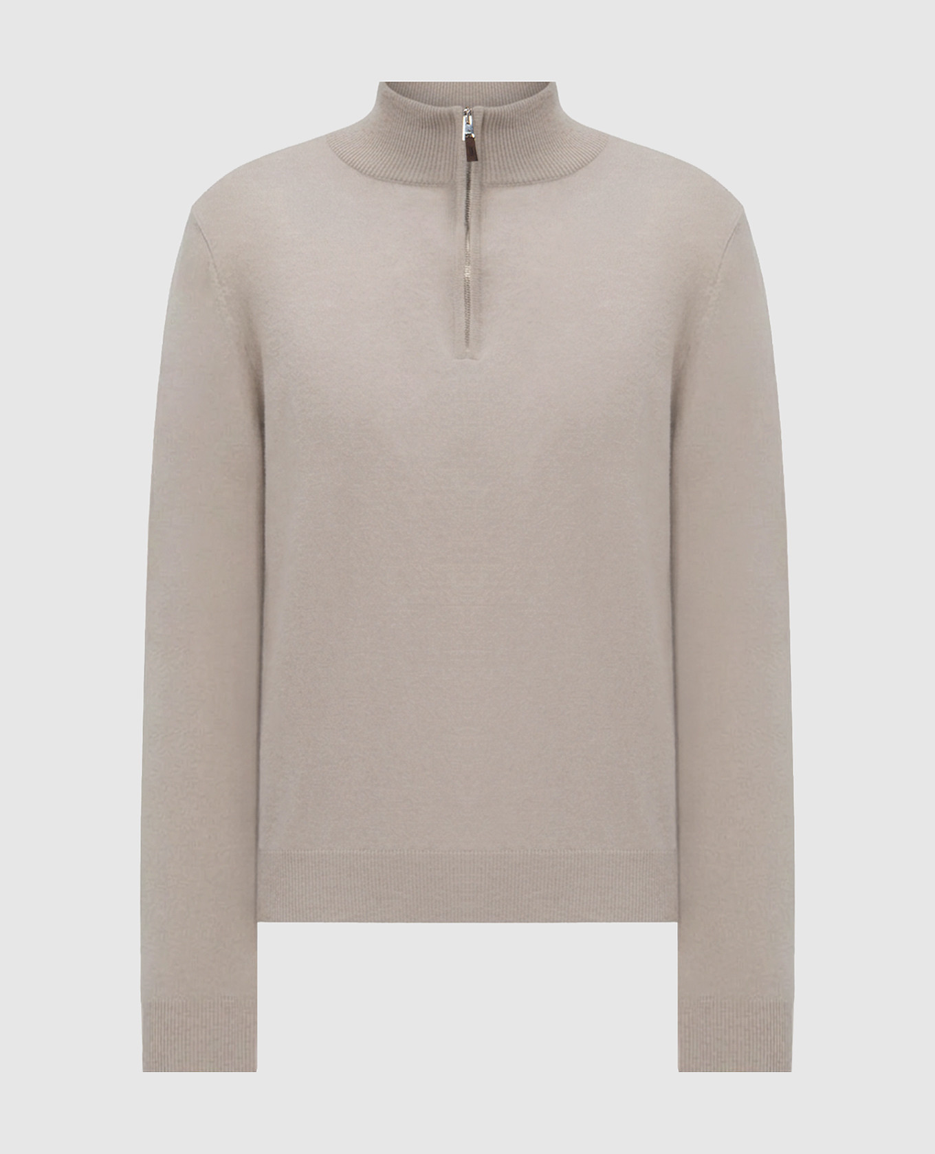 Beige cashmere jumper