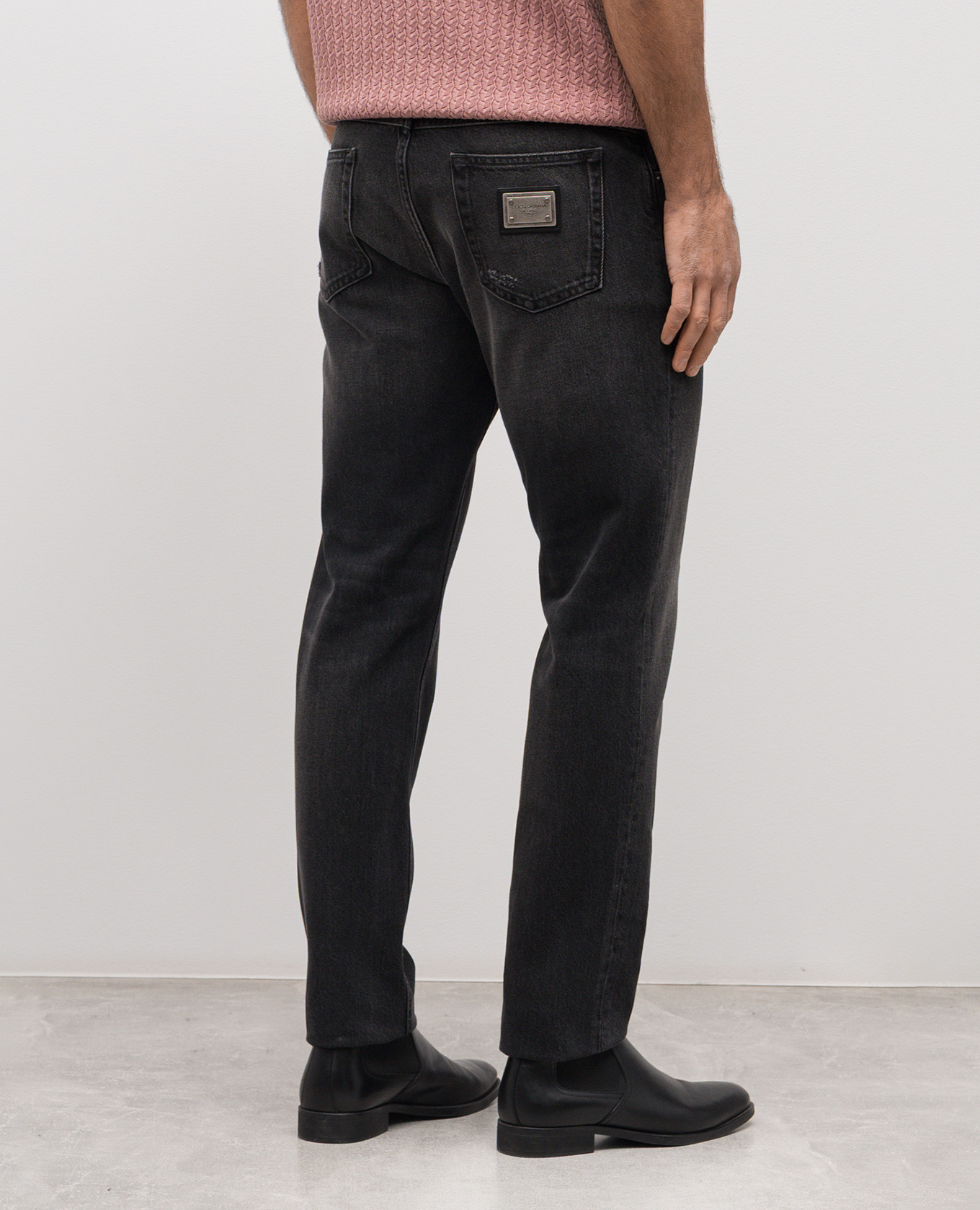 

Gray jeans with a worn effect Dolce&Gabbana, Grey