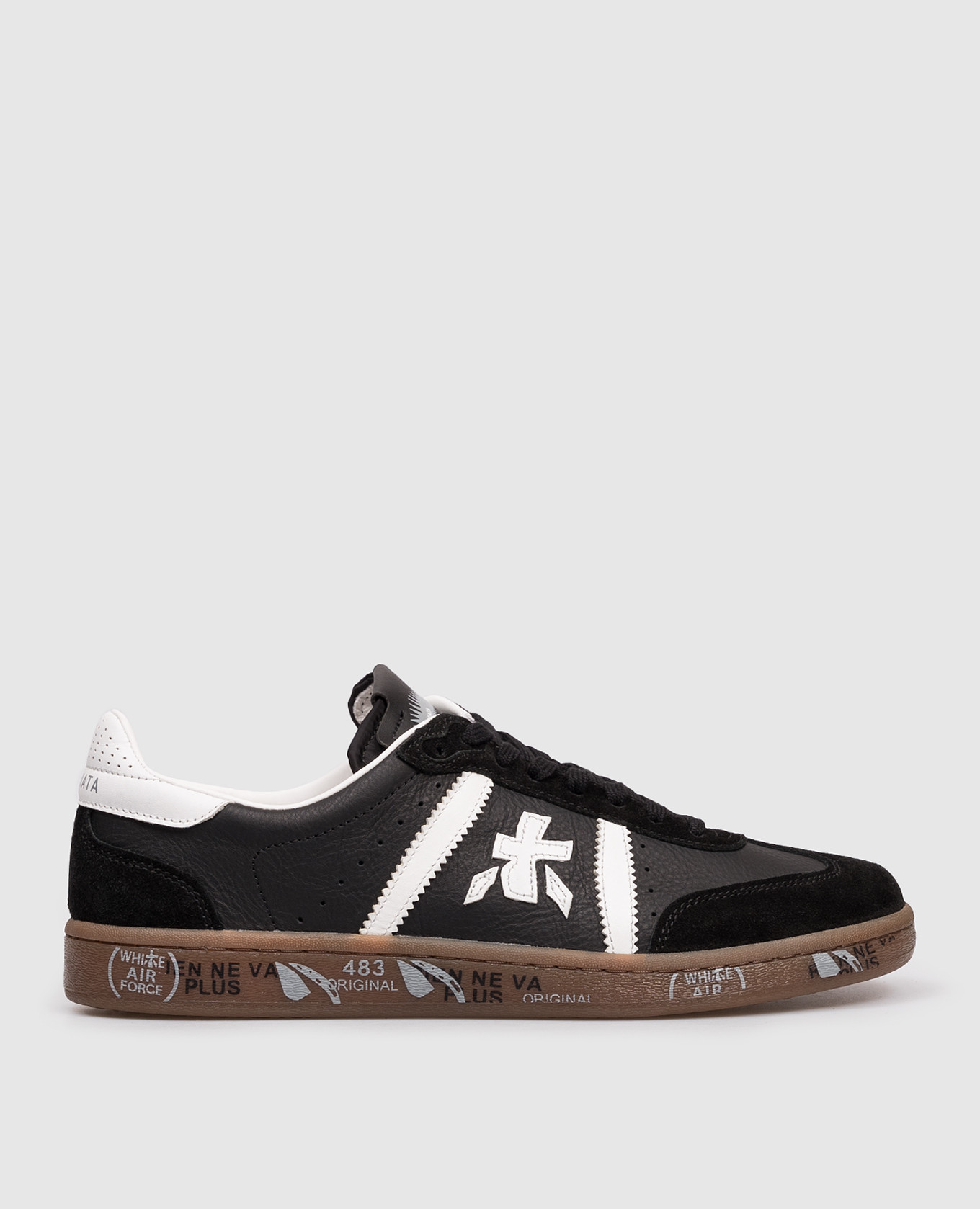 

Black leather sneakers BONNIE Premiata