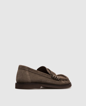 JW Anderson Brown suede loafers MO0005LA0415