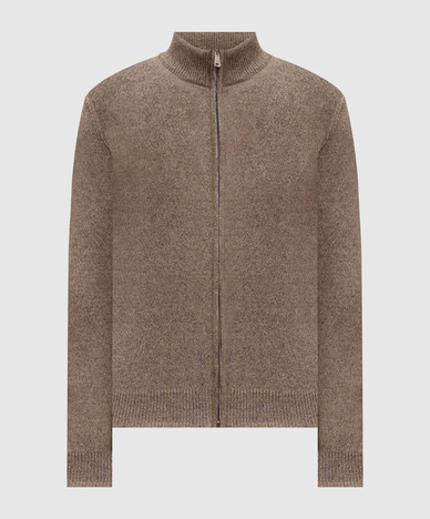 Brown cardigan