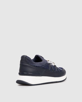 Stefano Ricci Blue combination sneakers UZ26EG2411TSMR